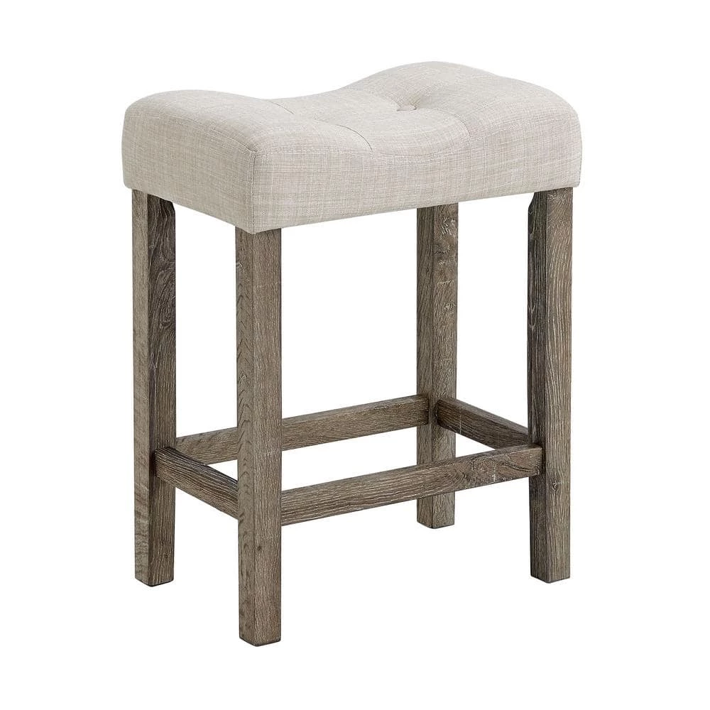 Budget 👏 Turner 24 in. Natural Backless Counter Stool (Set of 2) by Picket House Furnishings 🔔 - Image 2