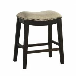 Promo ✨ Rooney 24 in. Backless Wood Counter Height Stool in Tan (Set of 2) by Picket House Furnishings 🎁