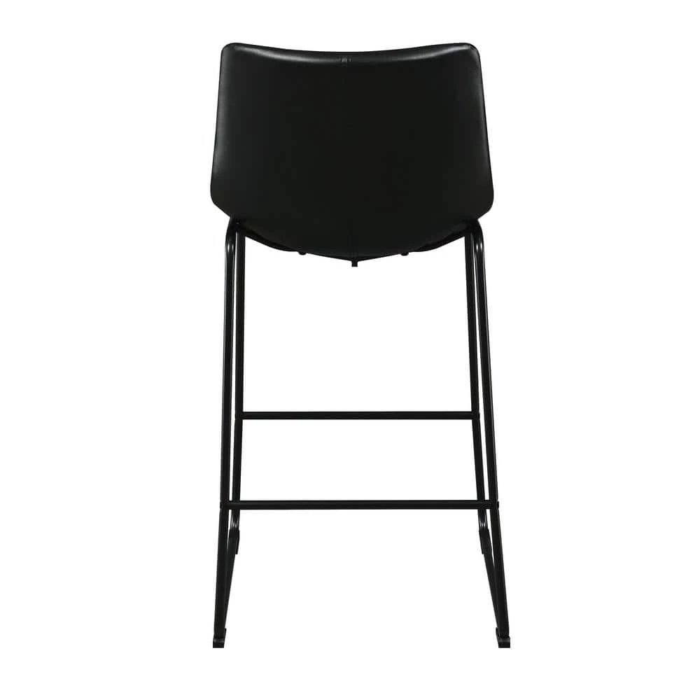 Cheapest ๐ Richmond 30 in. Black High Back Metal Bar Stool (Set of 2) by Picket House Furnishings ๐งจ - Image 6
