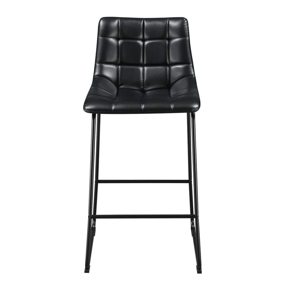 Cheapest ๐ Richmond 30 in. Black High Back Metal Bar Stool (Set of 2) by Picket House Furnishings ๐งจ - Image 4