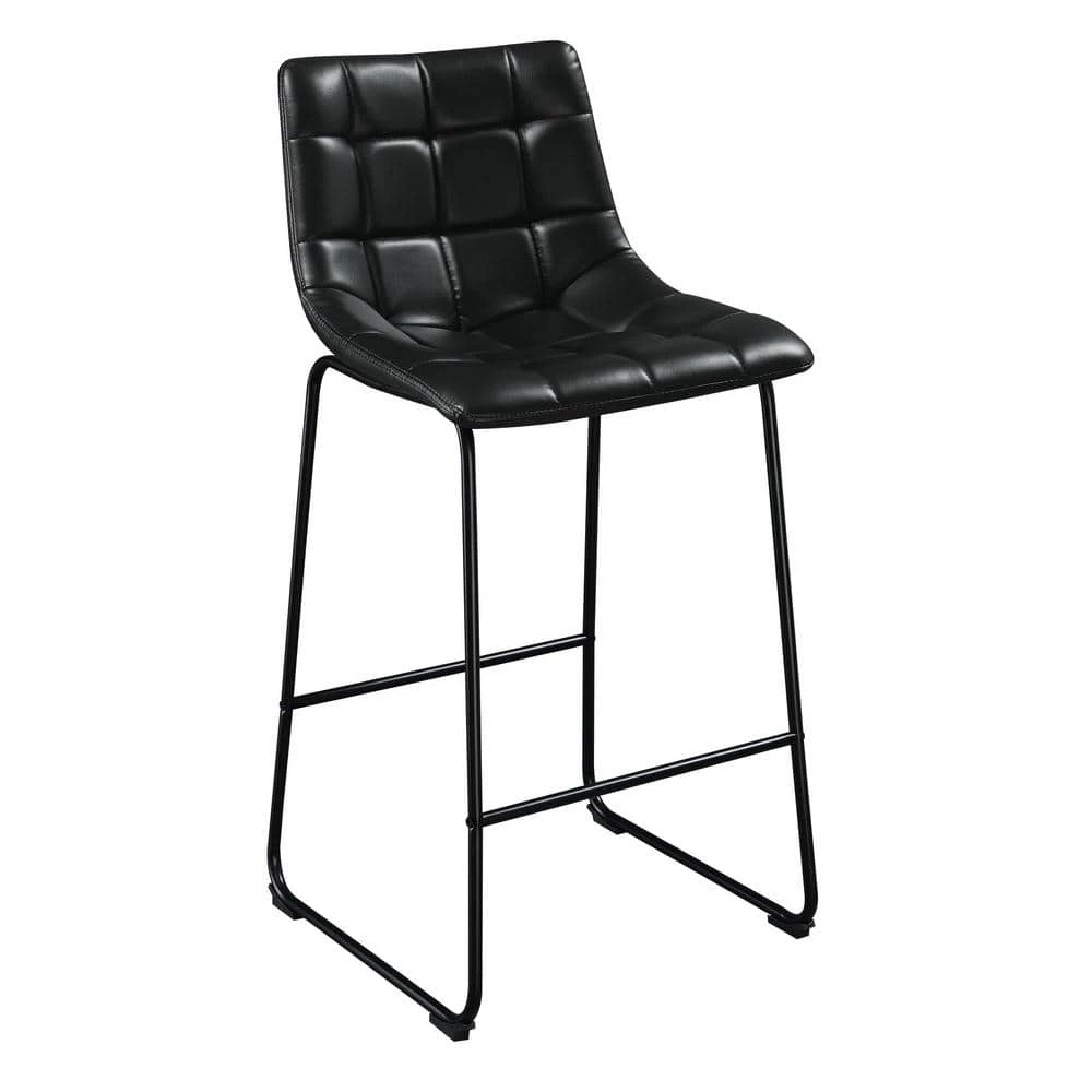 Cheapest ๐ Richmond 30 in. Black High Back Metal Bar Stool (Set of 2) by Picket House Furnishings ๐งจ - Image 2