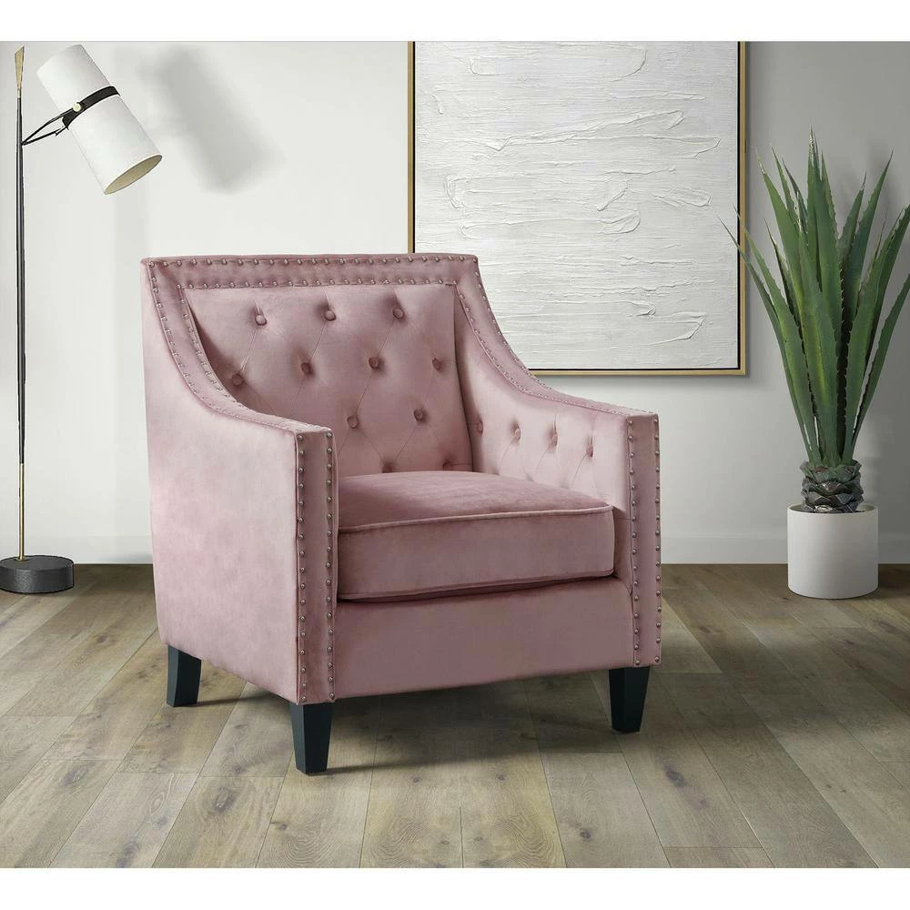 Best reviews of ๐ฏ Teagan Arm Chair in Blush by Picket House Furnishings โญ - Image 8