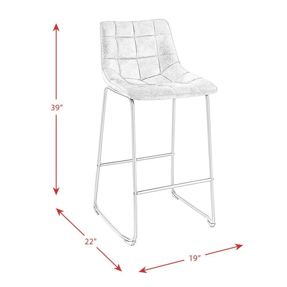 Best Sale 🎉 Richmond 29 in. Brown Bar Stool (Set of 2) by Picket House Furnishings ❤️ - Image 11