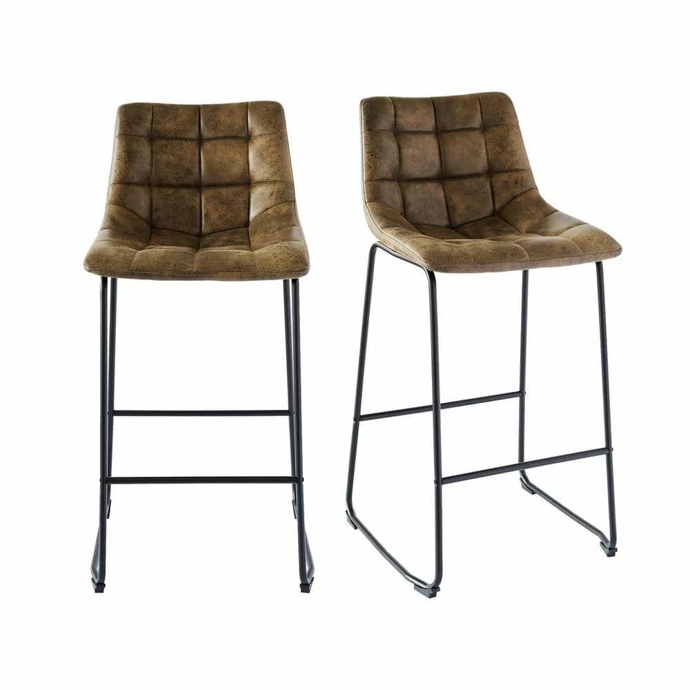 Best Sale 🎉 Richmond 29 in. Brown Bar Stool (Set of 2) by Picket House Furnishings ❤️ - Image 5