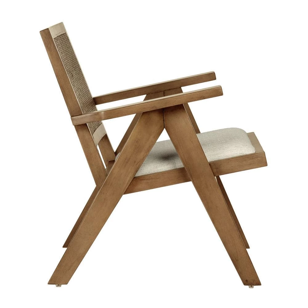 Promo ๐ Brown Chaucer Lounge Chair by Picket House Furnishings โญ - Image 5