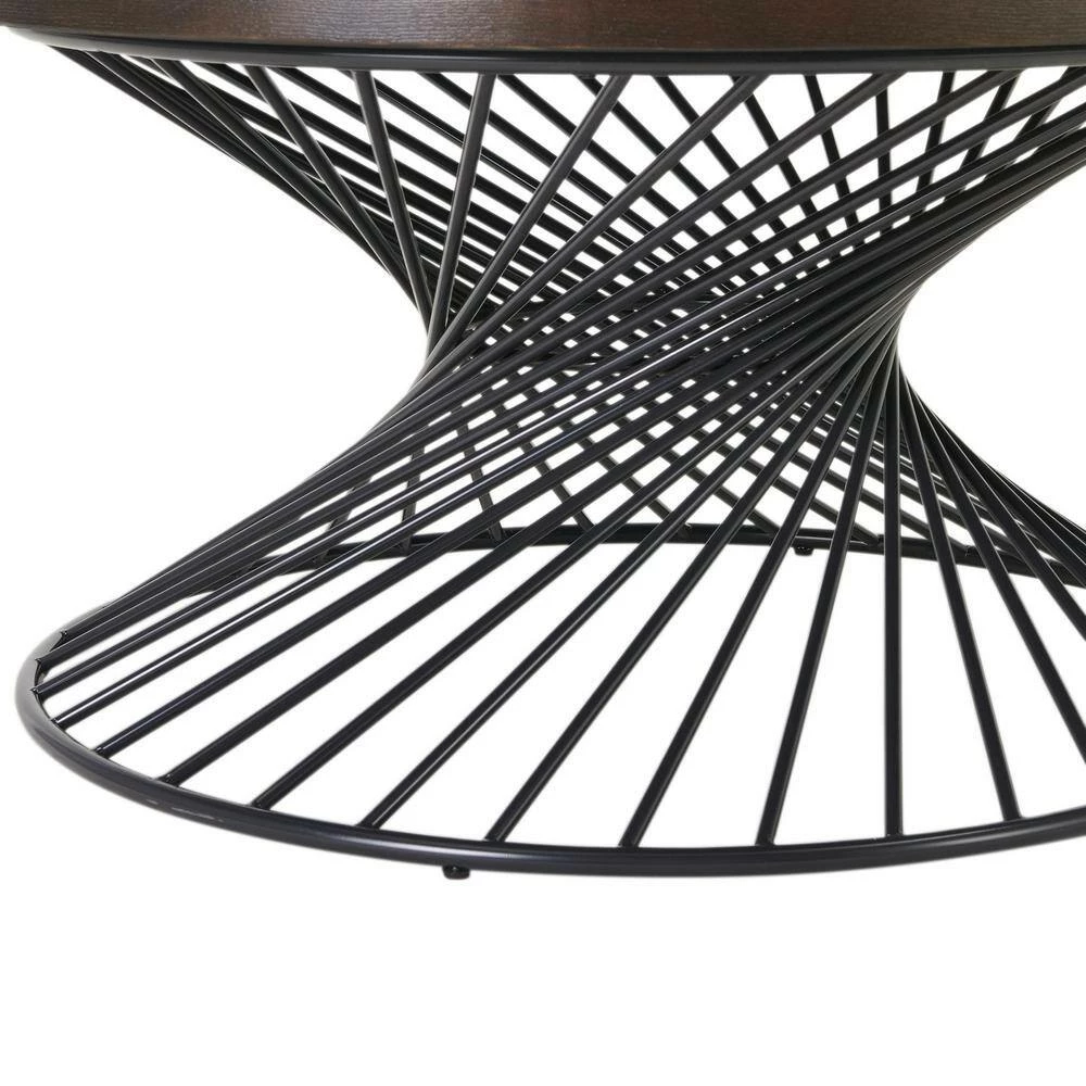 Coupon ๐ Williams 36 in. Brown Walnut Round Wood Coffee Table by Picket House Furnishings ๐ - Image 3