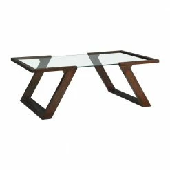 Best reviews of โญ Kai 50 in. Brown Dark Espresso Rectangular Wood Coffee Table by Picket House Furnishings ๐