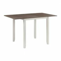 Buy 💯 Tuttle 3-Piece Drop Leaf Dining Set in Brown-Table and 2-Chairs by Picket House Furnishings 😍