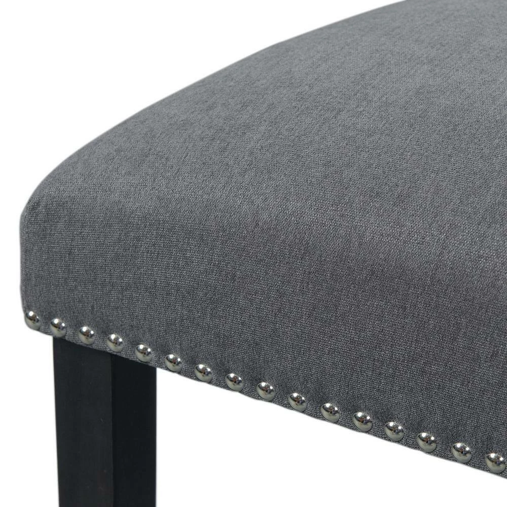 New 🔔 Stratton Standard Height Side Chair Set in Charcoal by Picket House Furnishings 😀 - Image 8