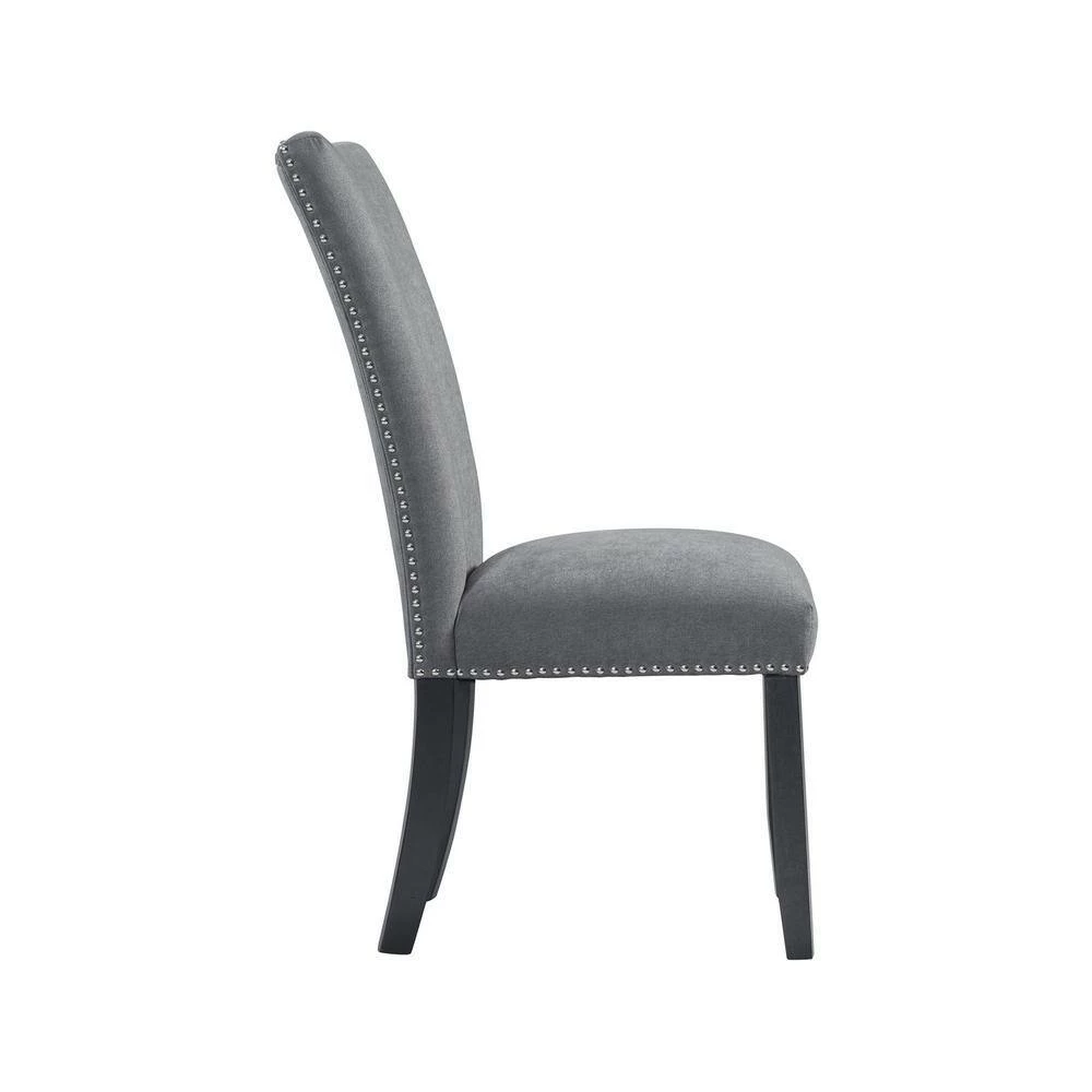 New 🔔 Stratton Standard Height Side Chair Set in Charcoal by Picket House Furnishings 😀 - Image 7
