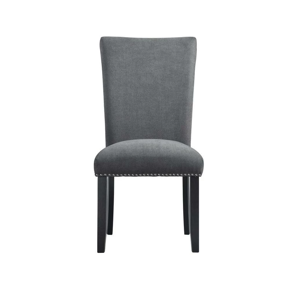 New 🔔 Stratton Standard Height Side Chair Set in Charcoal by Picket House Furnishings 😀 - Image 6