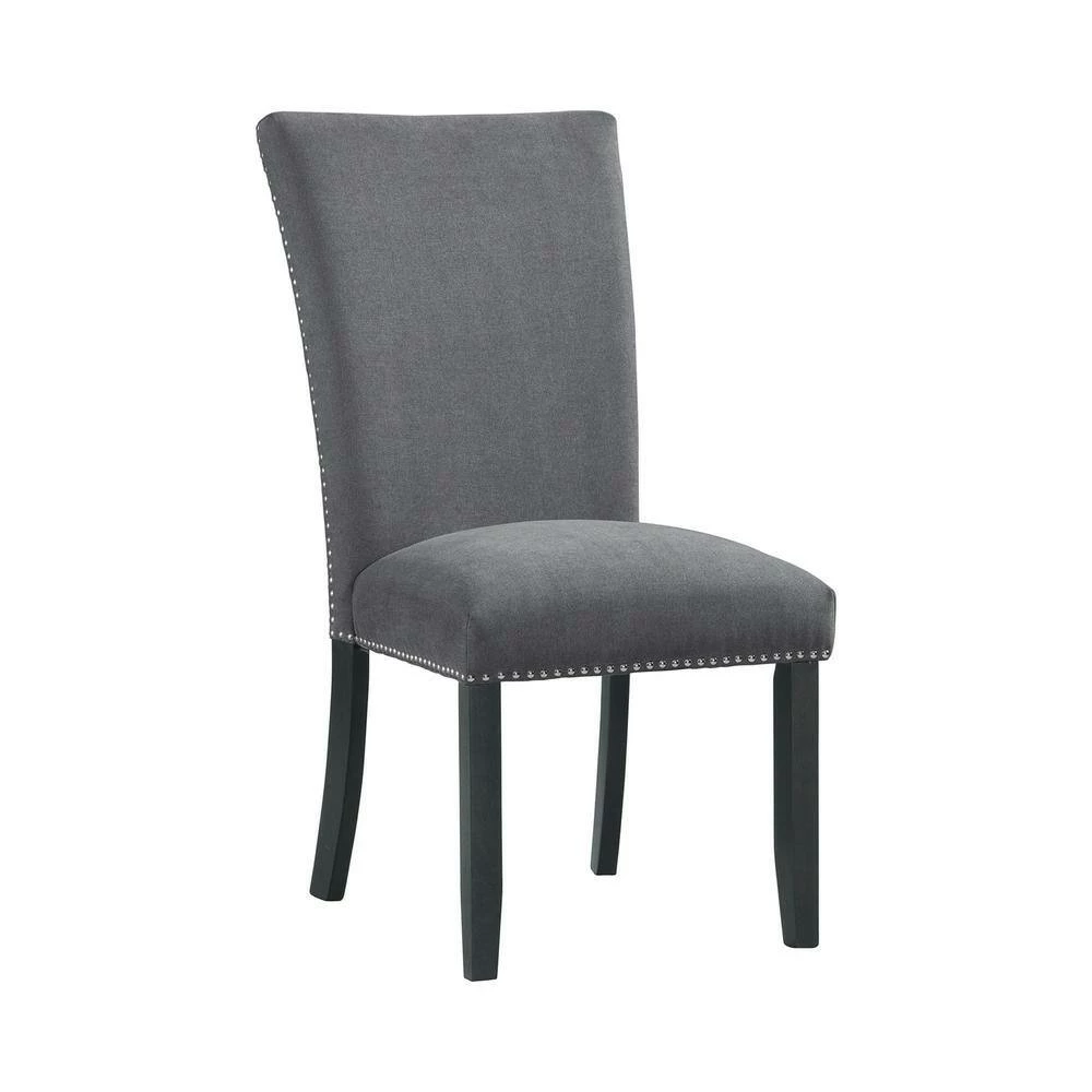 New 🔔 Stratton Standard Height Side Chair Set in Charcoal by Picket House Furnishings 😀 - Image 2