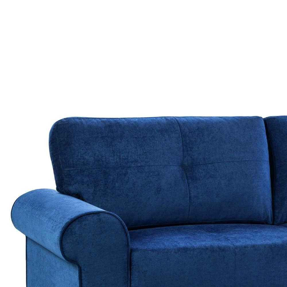 Best Sale 🌟 Atticus 58 in. Charcoal Polyester 2-Seater Loveseat by Picket House Furnishings 🤩 - Image 3