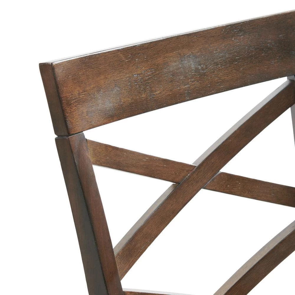 Hot Sale 🤩 Regan 24 in. High Back Counter Side Chair Set in Cherry (Set of 2) by Picket House Furnishings 🔔 - Image 6