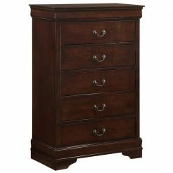 Wholesale ✔️ Ellington 5-Drawer Chest in Cherry by Picket House Furnishings 😀
