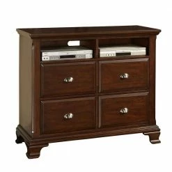 Deals ๐ Brinley Cherry 4-Drawer Media Chest by Picket House Furnishings ๐