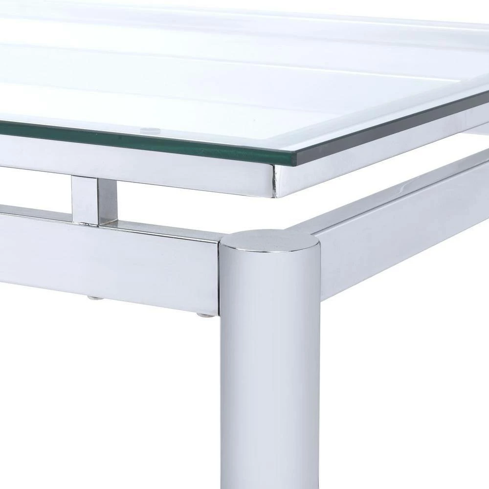 Best Pirce 🥰 Monroe Clear/Chrome 2-Piece Occasional Table Set by Picket House Furnishings 🧨 - Image 9