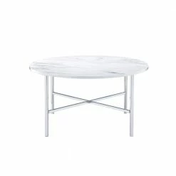 Top 10 🧨 Zara Occasional 3-Piece Round Wood Table Set in Chrome by Picket House Furnishings 🎁