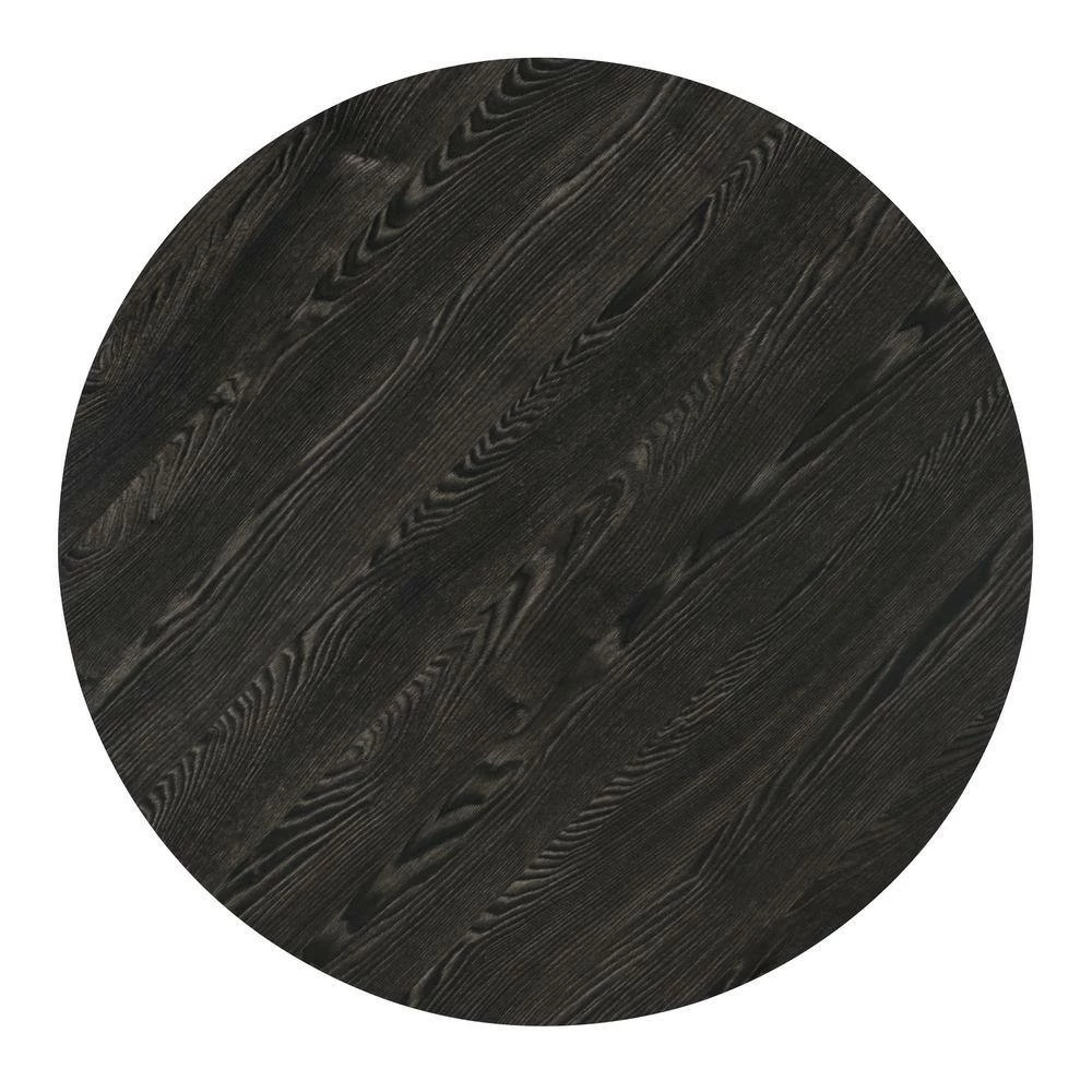 New 🤩 Enzo Wood 3-Piece Round Occasional Table Set in Chrome by Picket House Furnishings ✨ - Image 3