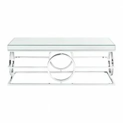 Coupon ๐ Katie Rectangle Mirrored 47 in. Coffee Table by Picket House Furnishings ๐