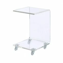 Best deal ❤️ Peek Clear Modern Snack Table by Picket House Furnishings 🔔