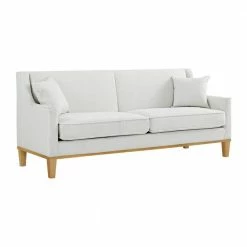 Best deal 🔔 Moxie 81 in. Linen Cotton 3-Seater Sofa With Distressed Frame by Picket House Furnishings 🛒