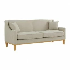 Brand new 😉 Moxie 81 in. Linen Hemp 3-Seater Sofa With Distressed Frame by Picket House Furnishings 🥰