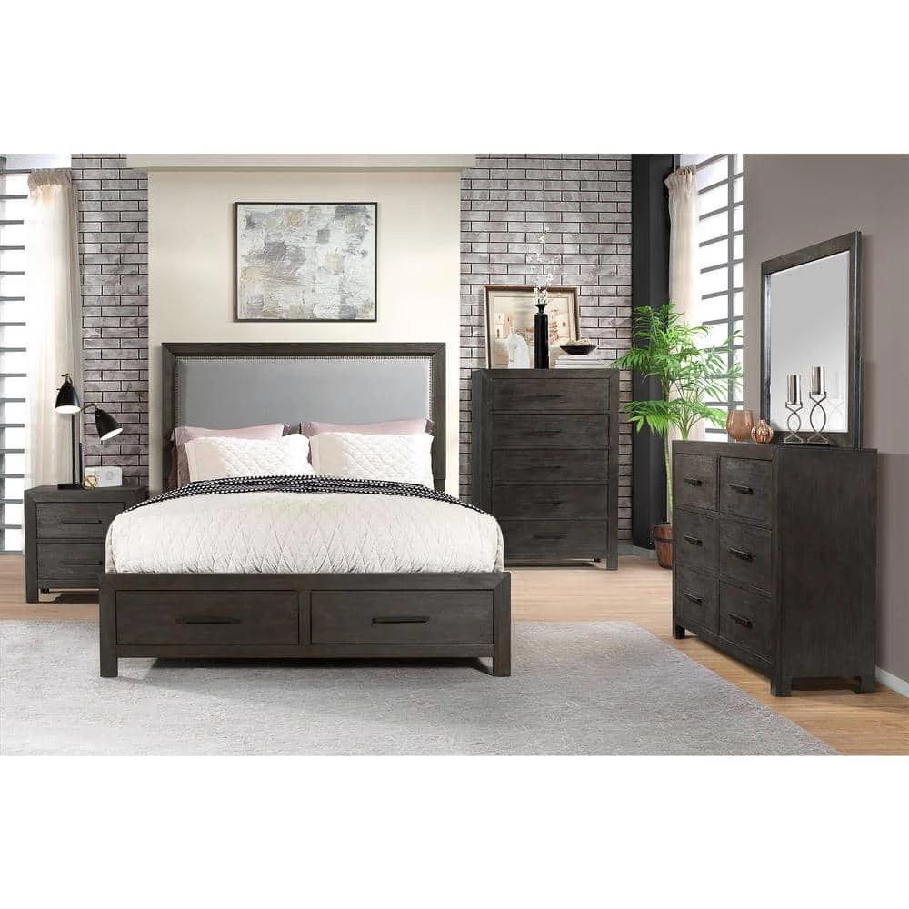 Best Pirce ⭐ Holland 6-Drawer 17 in. Depth 👗 Dresser in Dark Walnut by Picket House Furnishings 👍 - Image 10
