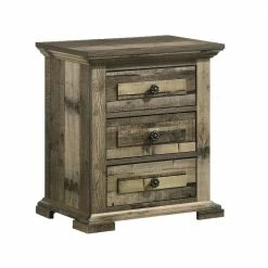 Brand new 🧨 Shayne 26 in. H x 23 in. W x 16 in. D 3-Drawer Nightstand in Drift by Picket House Furnishings 👏