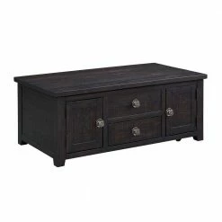Coupon 🎁 Kahlil 48 in. Presso 2-Drawer Wood Coffee Table with Lift Top by Picket House Furnishings ⌛