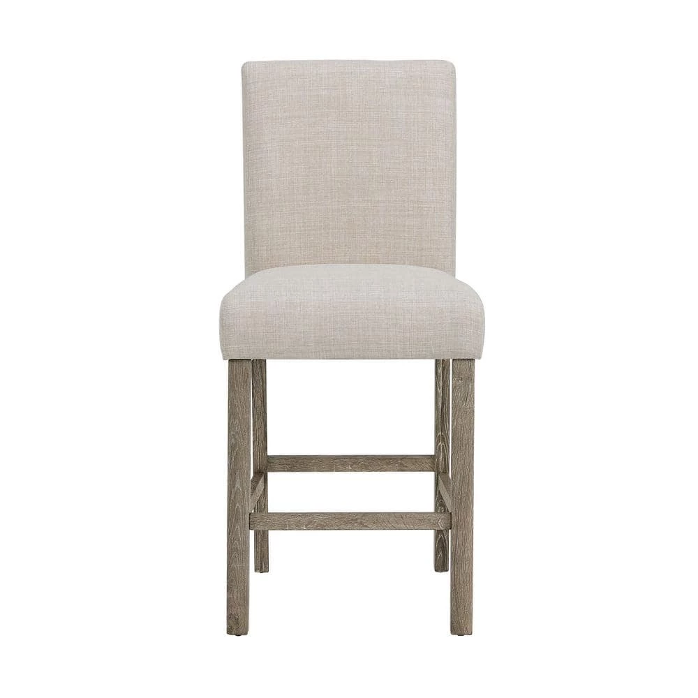 Best Pirce ✨ Turner 24 in. Natural High Back Wood Counter Chair Set (Set of 2) by Picket House Furnishings 👍 - Image 4