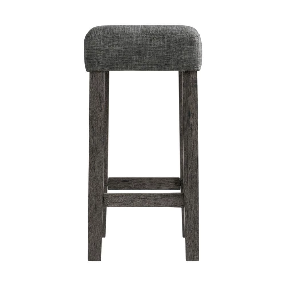 Deals ✨ Turner 24 in. Charcoal Backless Wood Counter Stool (Set of 2) by Picket House Furnishings 😍 - Image 5