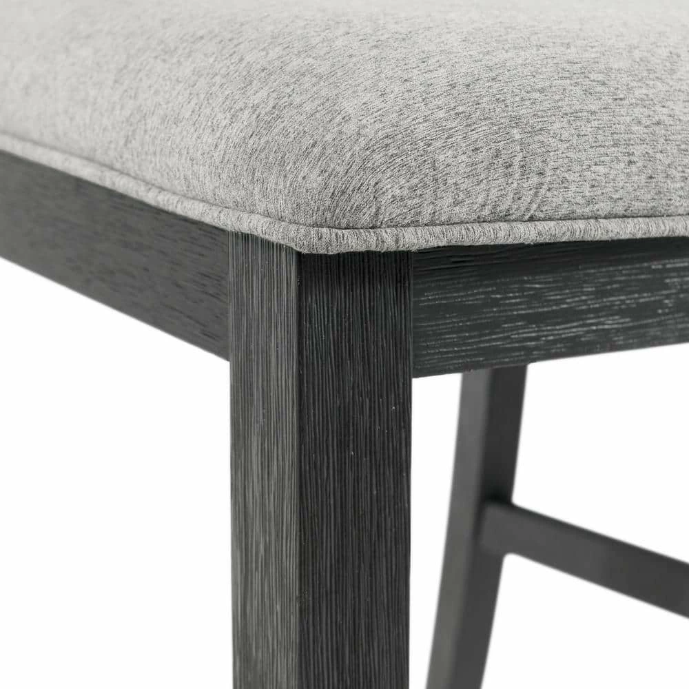 Cheapest 🌟 Kona 25 in. Black High Back Wood Counter Height Side Chair Set (Set of 2) by Picket House Furnishings 🎉 - Image 6