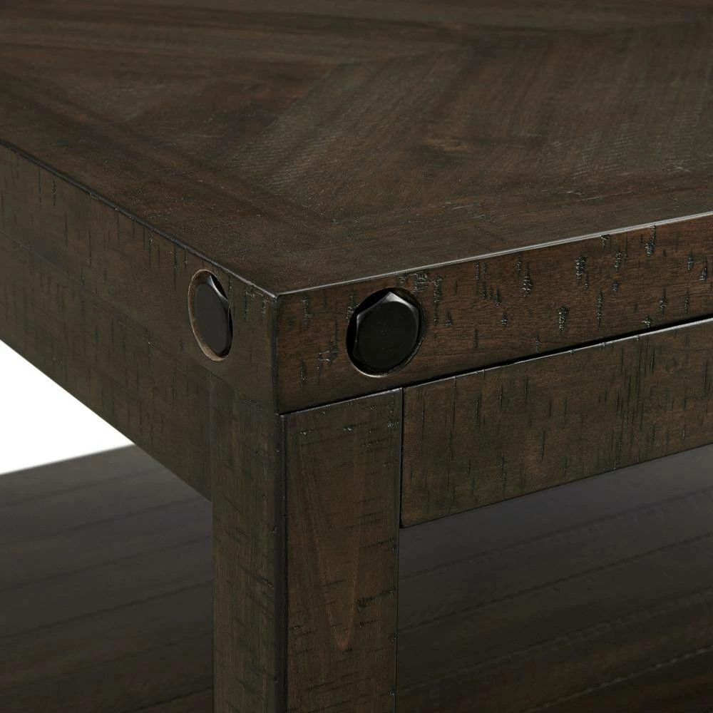 Top 10 ๐ Rio 48 in. Gray Charcoal Rectangle Wood Coffee Table with Lift Top by Picket House Furnishings ๐ - Image 5