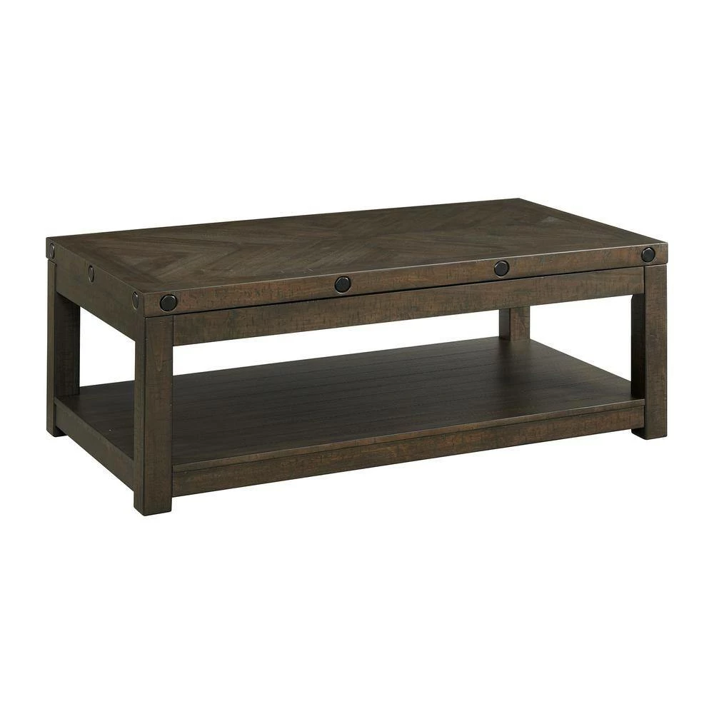 Top 10 ๐ Rio 48 in. Gray Charcoal Rectangle Wood Coffee Table with Lift Top by Picket House Furnishings ๐ - Image 2