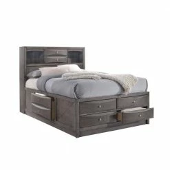 Deals 🔔 Madison Gray Queen Storage Bed by Picket House Furnishings 😍