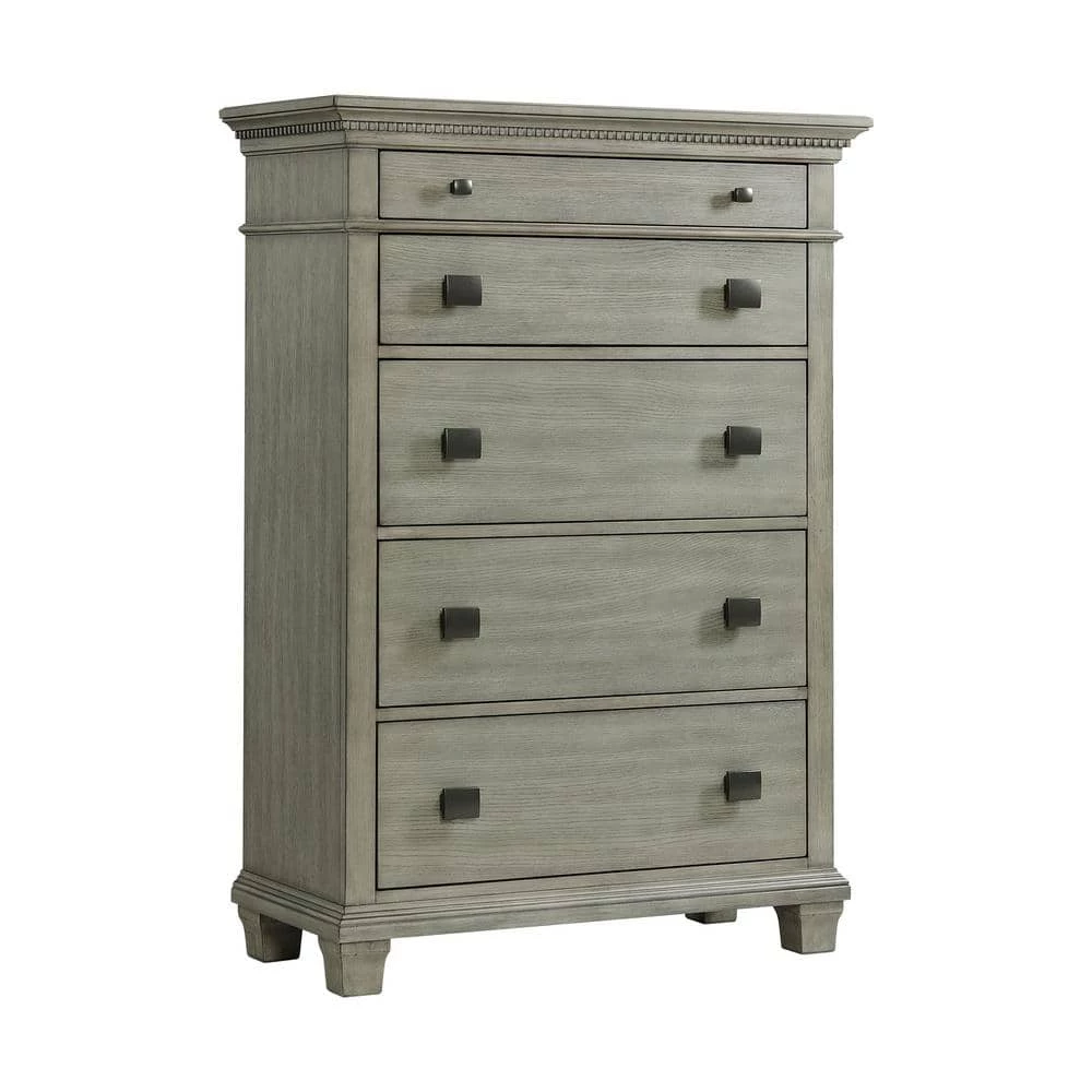 Best reviews of ⌛ Clovis 5-Drawer Chest in Grey by Picket House Furnishings 👍