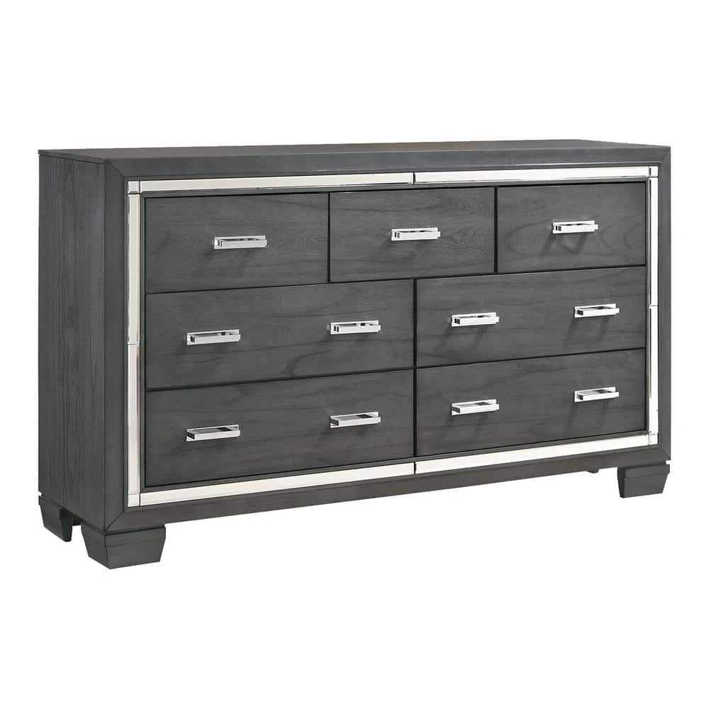 New ๐งจ Kenzie 7-Drawer Grey ๐ Dresser by Picket House Furnishings ๐