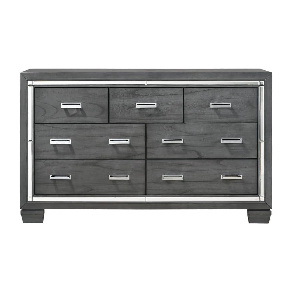 New ๐งจ Kenzie 7-Drawer Grey ๐ Dresser by Picket House Furnishings ๐ - Image 6