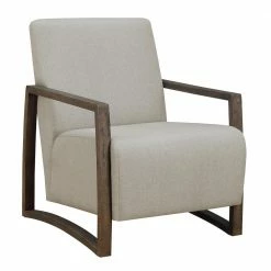 Hot Sale 😉 Maverick Linen Accent Chair by Picket House Furnishings 👏
