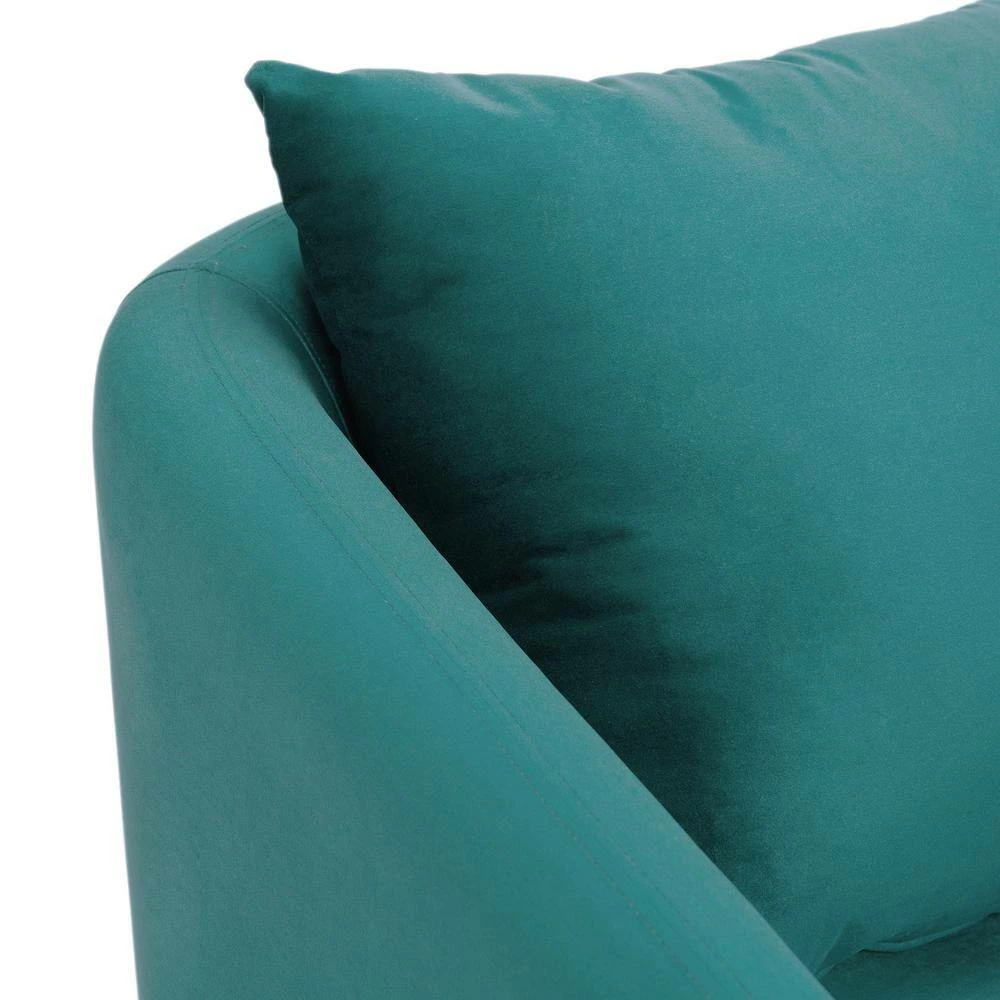 Best reviews of ๐ Zuri Accent Arm Chair with Gold Legs in Marine Blue by Picket House Furnishings โ๏ธ - Image 9