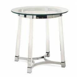 Cheap 🔥 Sophia Clear Modern End Table by Picket House Furnishings 🔔
