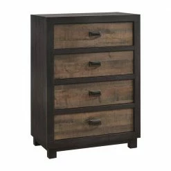 Wholesale 🔔 Harrison 4-Drawer Walnut Chest of Drawers by Picket House Furnishings 😀
