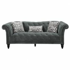Flash Sale ⭐ Twine 2-Piece Slate Gray Living Room Sofa and Loveseat Set by Picket House Furnishings 🛒