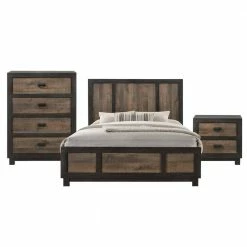Top 10 โญ Harrison 3-Piece Walnut King Panel Bedroom Set by Picket House Furnishings ๐