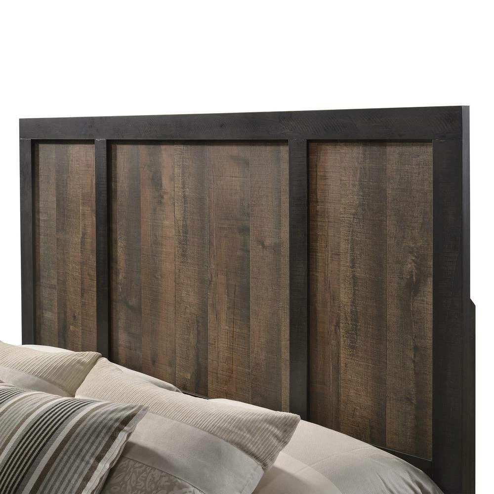 Budget 👏 Harrison Walnut King Panel Bed by Picket House Furnishings 🔥 - Image 7
