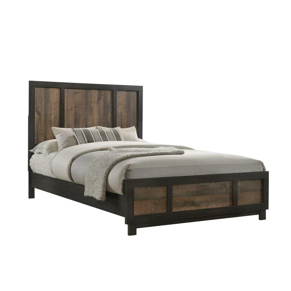 Budget 👏 Harrison Walnut King Panel Bed by Picket House Furnishings 🔥 - Image 2