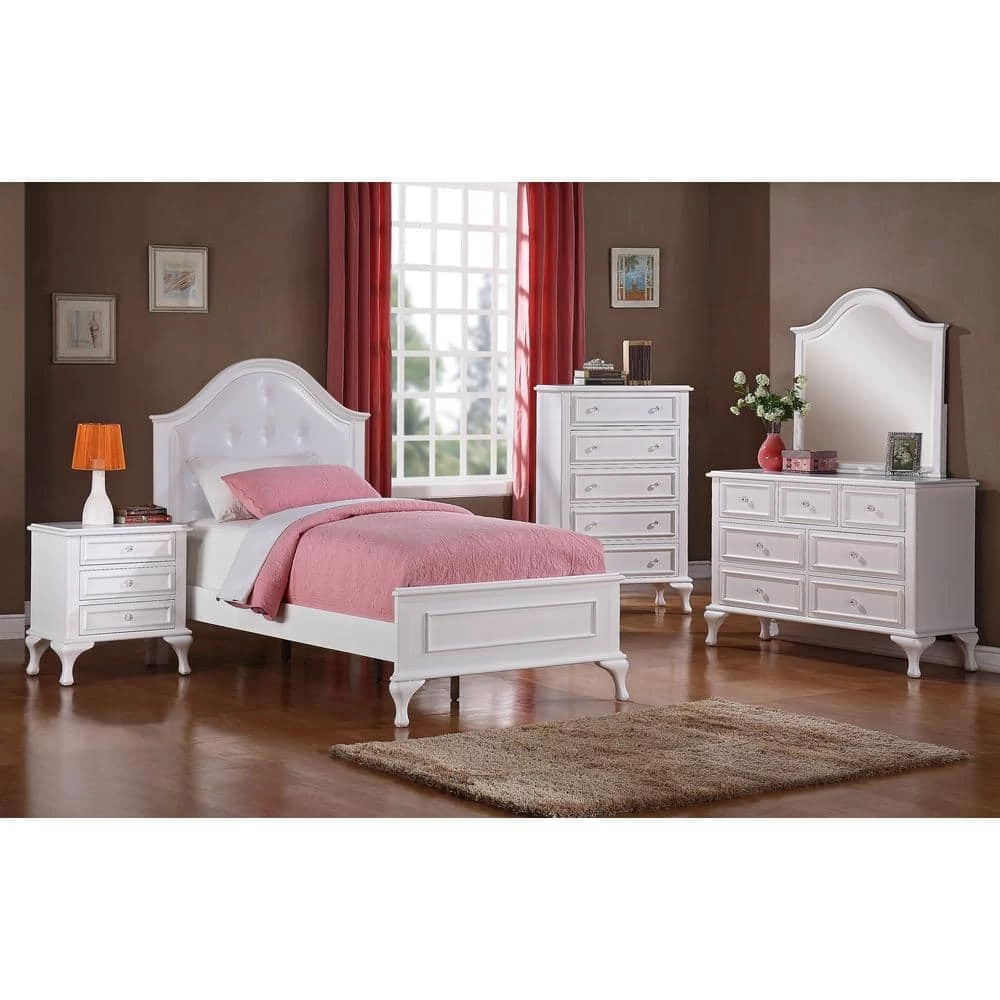 Coupon ✔️ Jenna 5-Drawer White Chest by Picket House Furnishings 🎉 - Image 3