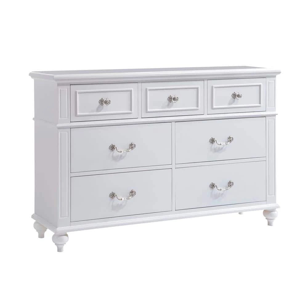 Outlet 🎉 Annie 7-Drawer White 👗 Dresser by Picket House Furnishings 🎉 - Image 6