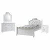 Buy 🤩 Annie 4-Piece White Full Platform Bedroom Set by Picket House Furnishings 👍